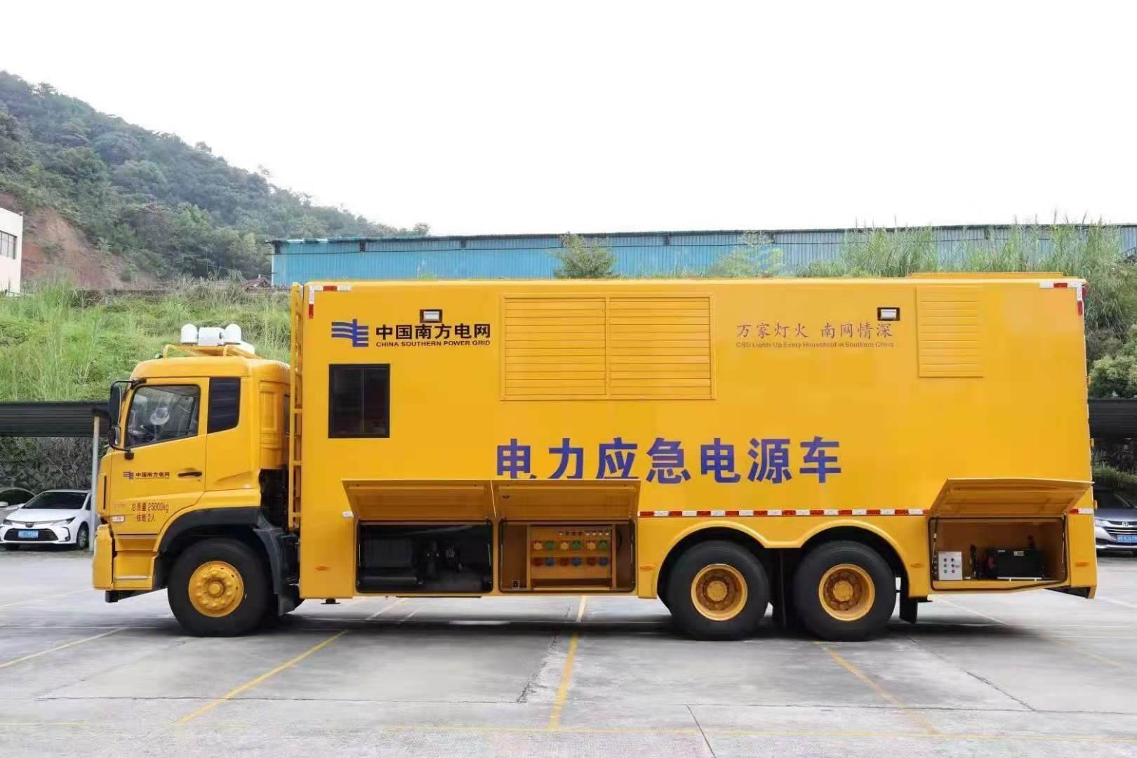 爱辉安康大型柴油发电机发电车UPS电源出租租赁